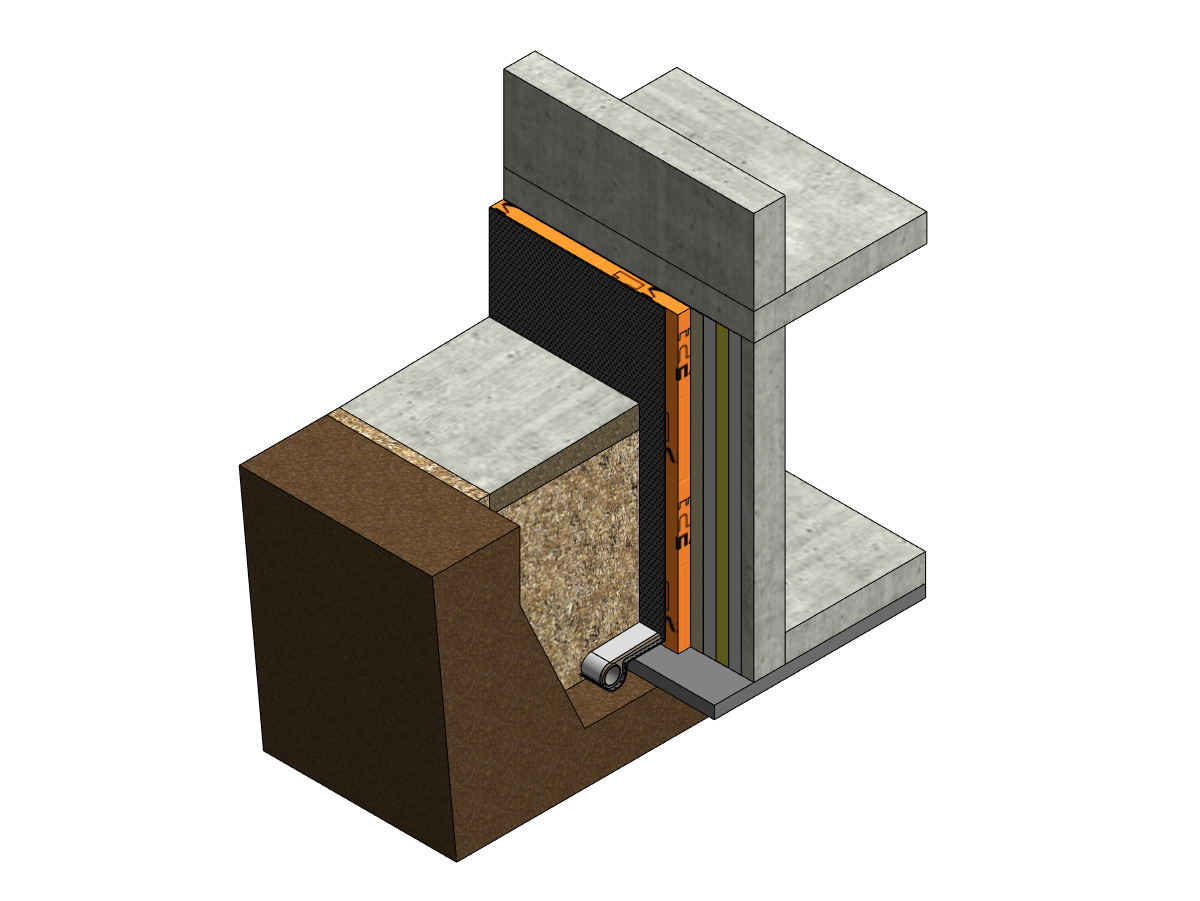 ФУНДАМЕНТ ДРЕНAЖ